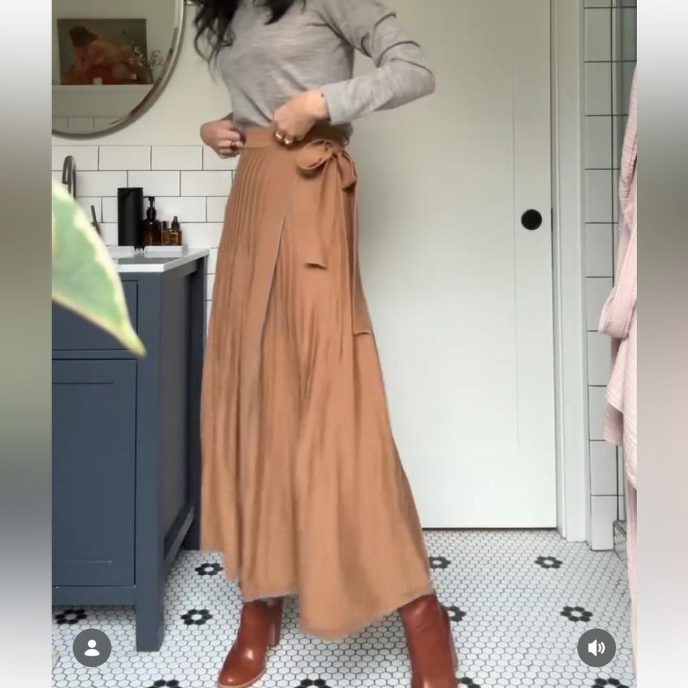 Sskein wool wrap Skirt size s